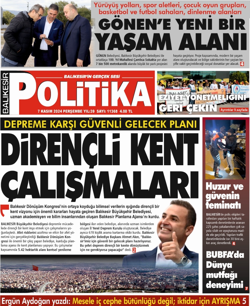 Balıkesir Politika Gazetesi