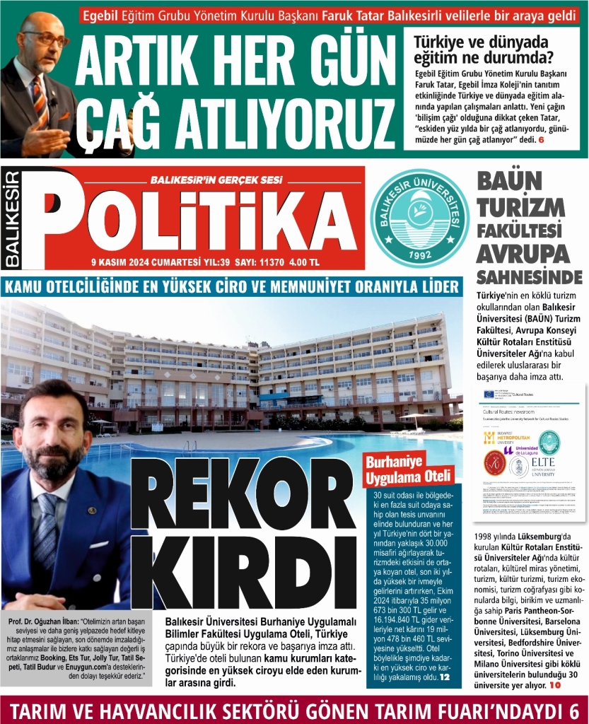 Balıkesir Politika Gazetesi