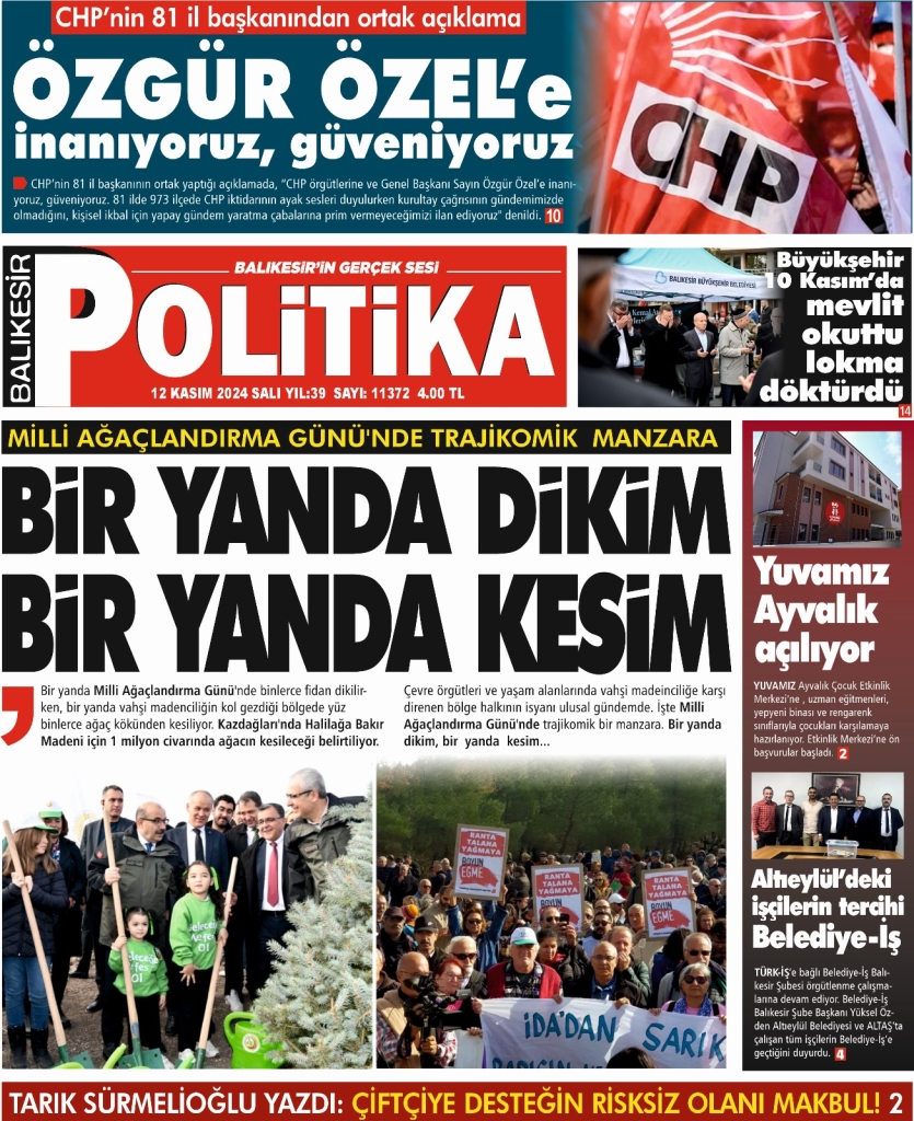 Balıkesir Politika Gazetesi