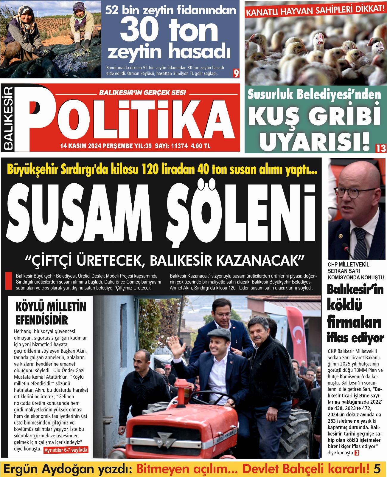 Balıkesir Politika Gazetesi