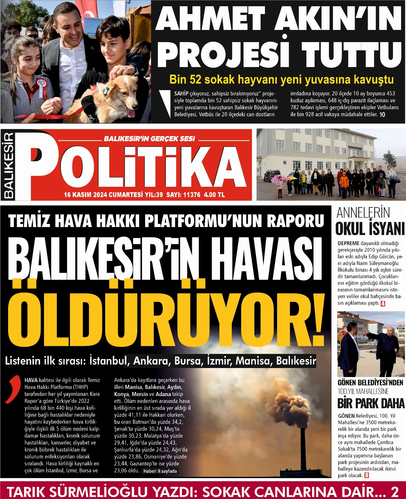 Balıkesir Politika Gazetesi