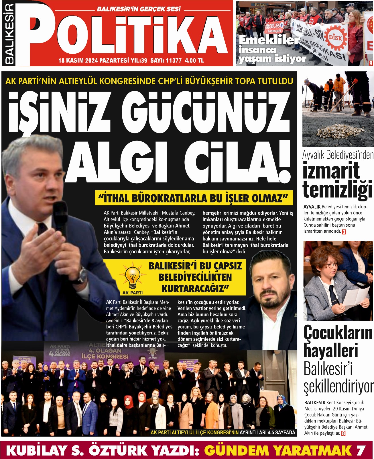 Balıkesir Politika Gazetesi