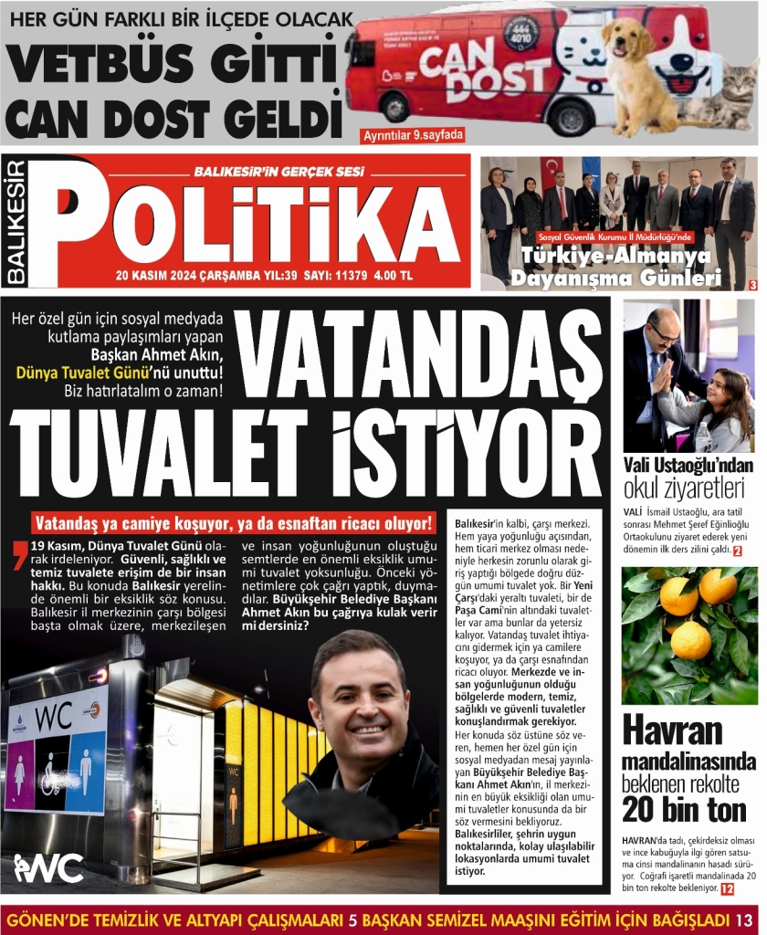 Balıkesir Politika Gazetesi