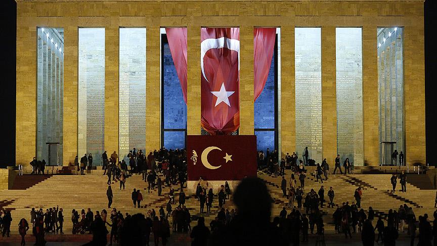 Atatürk’ün Ebediyete İntikalinin 86. Yılında Anıtkabir’de Saygı Duruşu