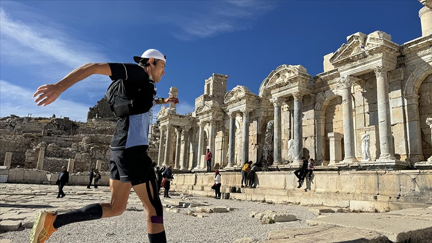 Sagalassos Antik Kenti'nde "Sky Ultra" koşusu