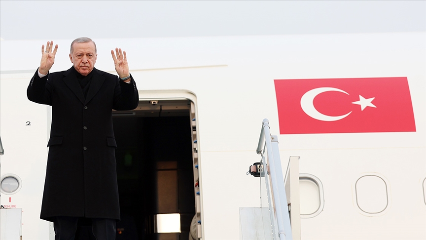 Cumhurbaşkanı Erdoğan, Suudi Arabistan'a gitti