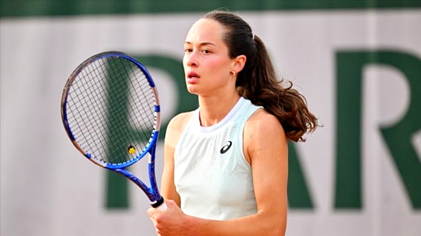 Milli tenisçi Zeynep Sönmez, WTA 250 turnuvalarındaki ilk yarı finaline çıktı