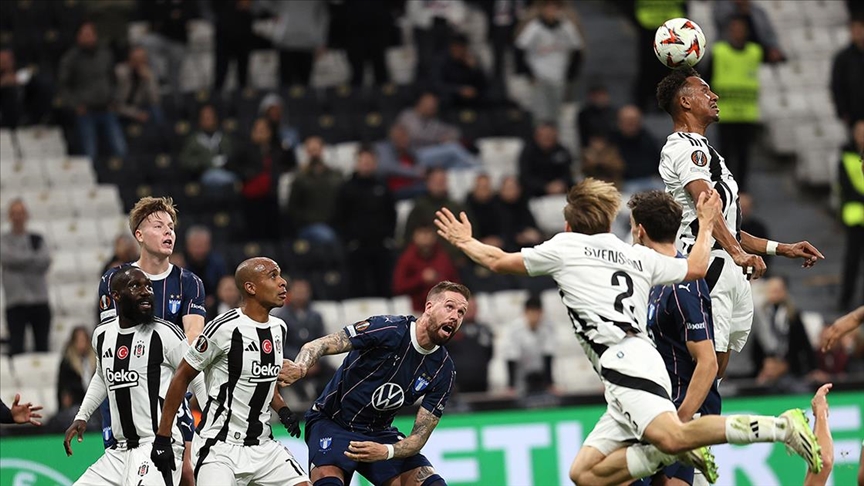 Beşiktaş, Malmö'yü kendi sahasında 2-1 mağlup etti!