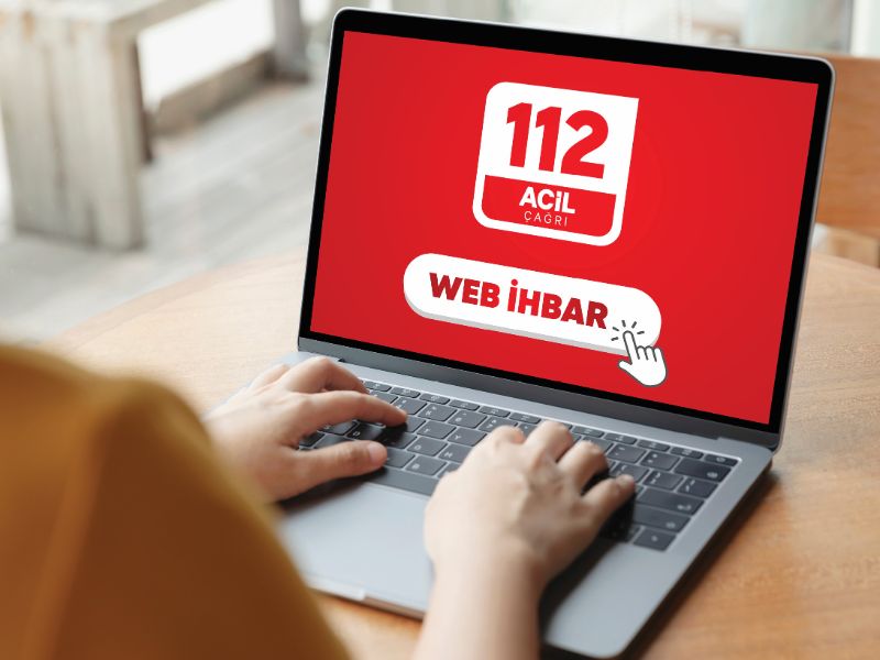 112'ye artık internetten de ihbarda bulunulabilecek!