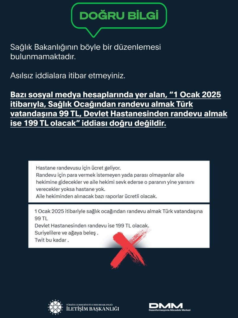 Sağlık ocağı ve hastane randevuları ücretli mi olacak? 