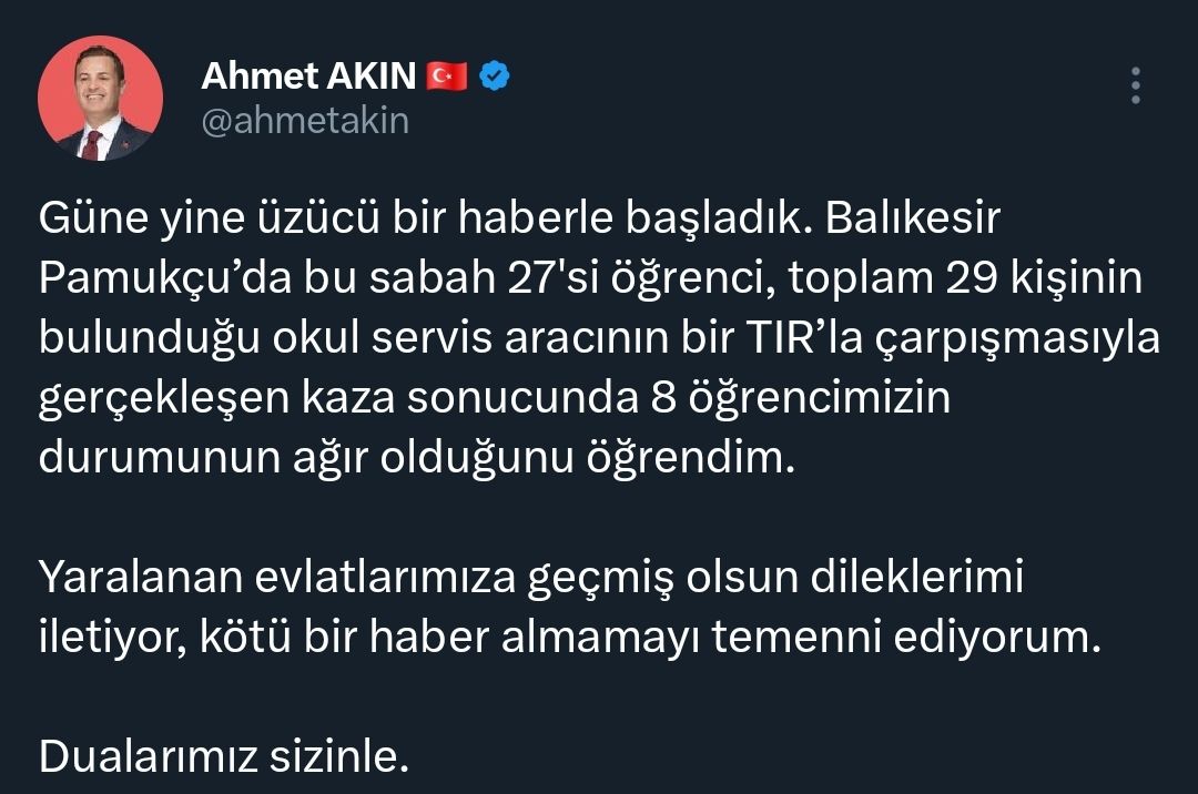 Ahmet Akın, Pamukçu Kaza