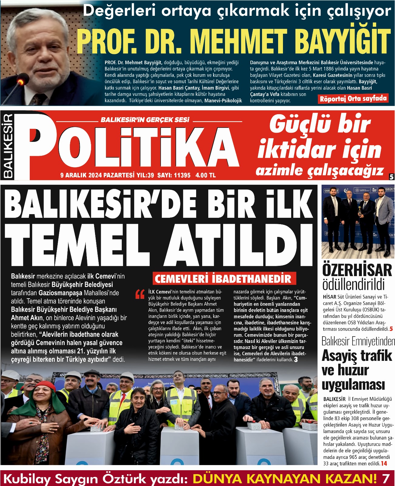 Balıkesir Politika Gazetesi