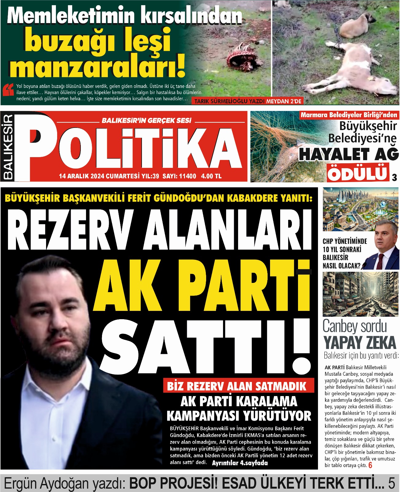 Balıkesir Politika Gazetesi