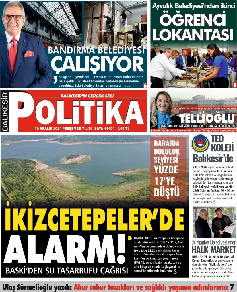 Balıkesir Politika Gazetesi