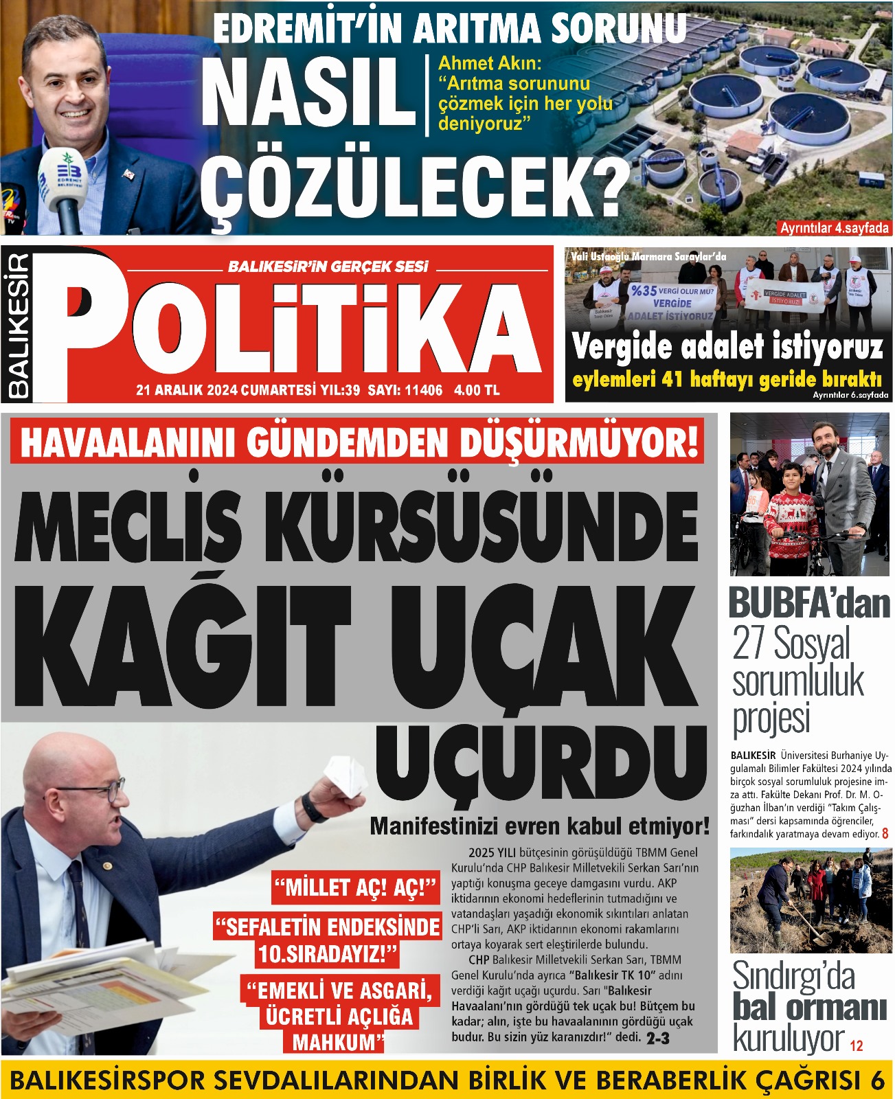 Balıkesir Politika Gazetesi