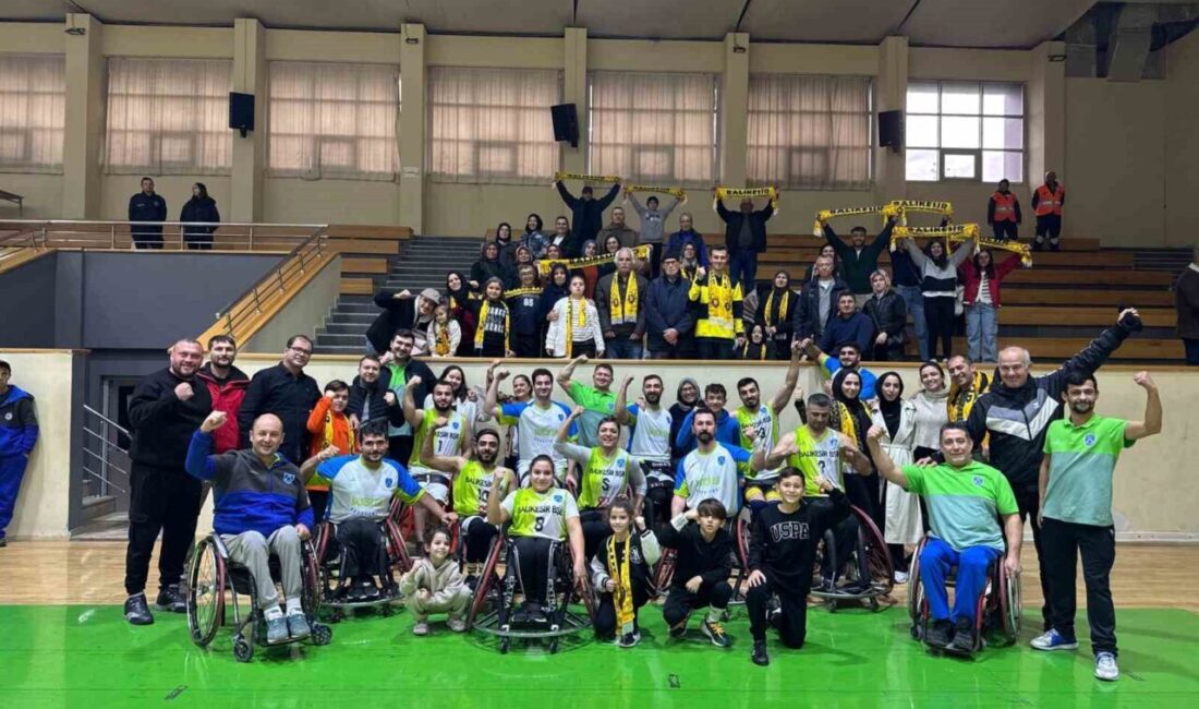 Balıkesir Büyükşehir Belediyesi’nden Dünya Engelliler Günü’ne özel dostluk maçı! Ünlüler vs Tekerlekli Basketbol Takımı!