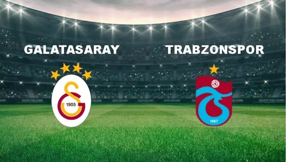 Galatasaray-Trabzonspor maçının ilk 11'leri belli oldu!