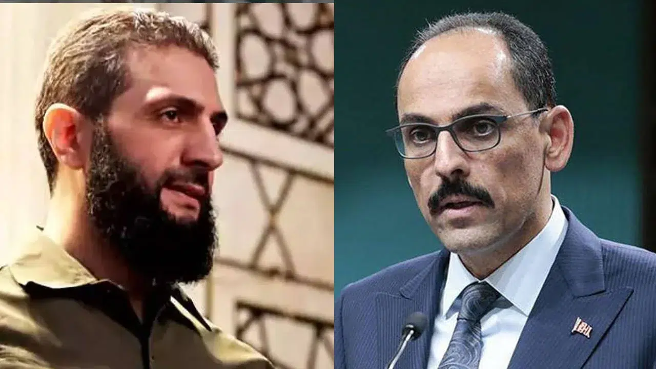 MİT Başkanı İbrahim Kalın, HTŞ Lideri Colani ile görüştü! Kalın'ın bindiği arabayı Colani kullandı!