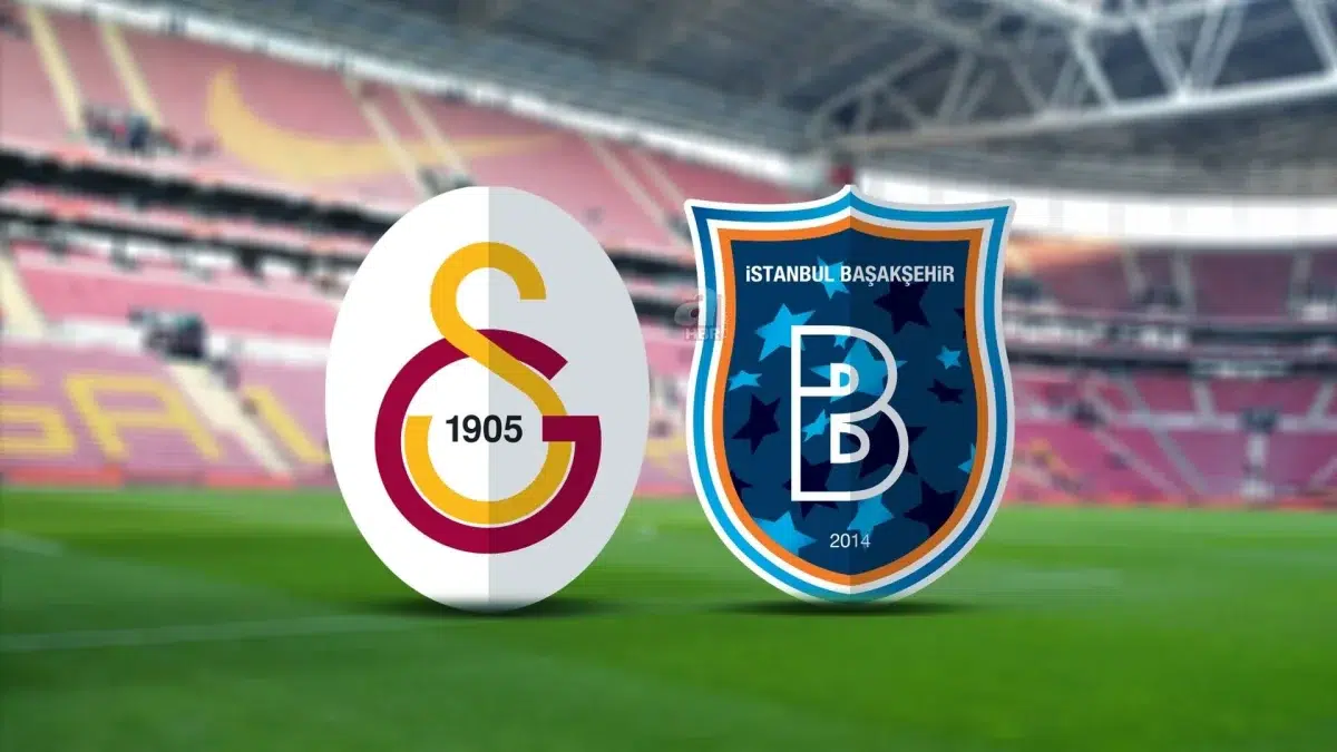 Galatasaray - Başakşehir maçının ilk 11'leri belli oldu!