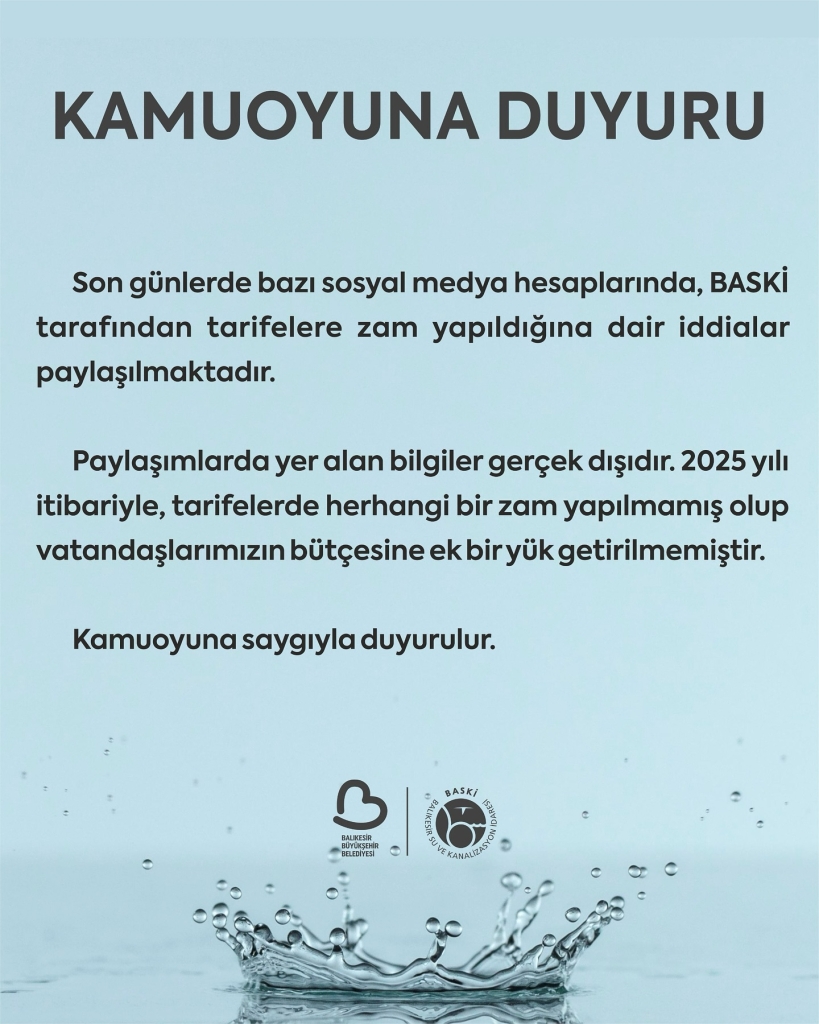 Balıkesir'de suya zam mı yapıldı? Vatandaşlar su faturalarından şikayetçi!