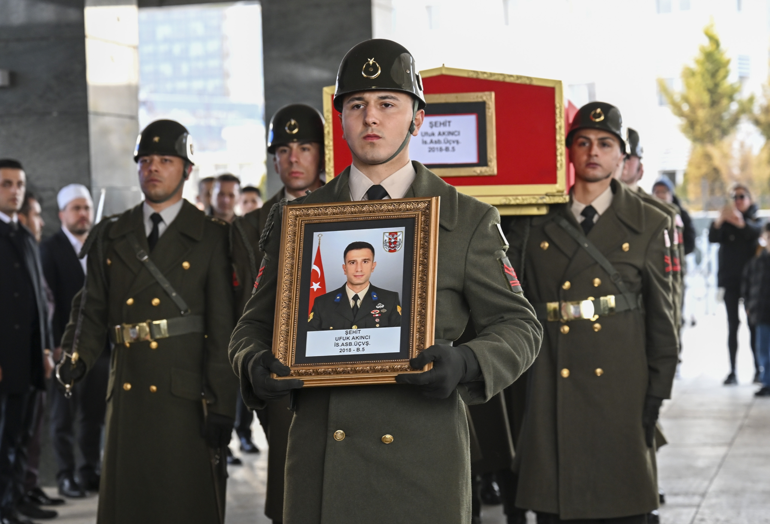 Şehit Astsubay Üstçavuş Ufuk Akıncı, Ankara'da son yolculuğuna uğurlandı