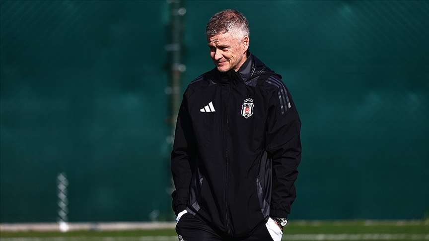 Ole Gunnar Solskjaer, Beşiktaş ile ilk antrenmanına çıktı