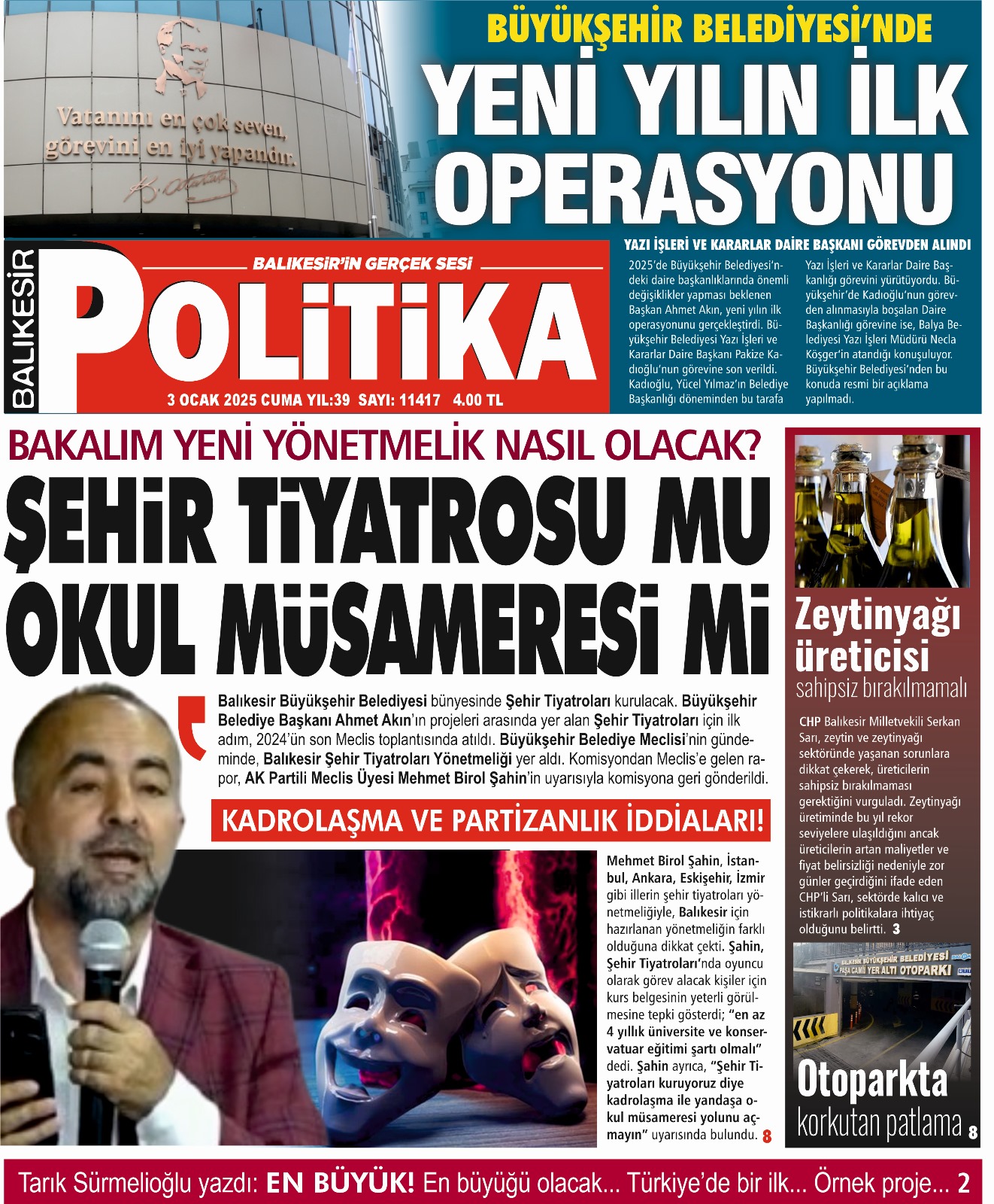 Balıkesir Politika Gazetesi