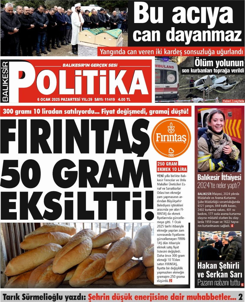 Balıkesir Politika Gazetesi