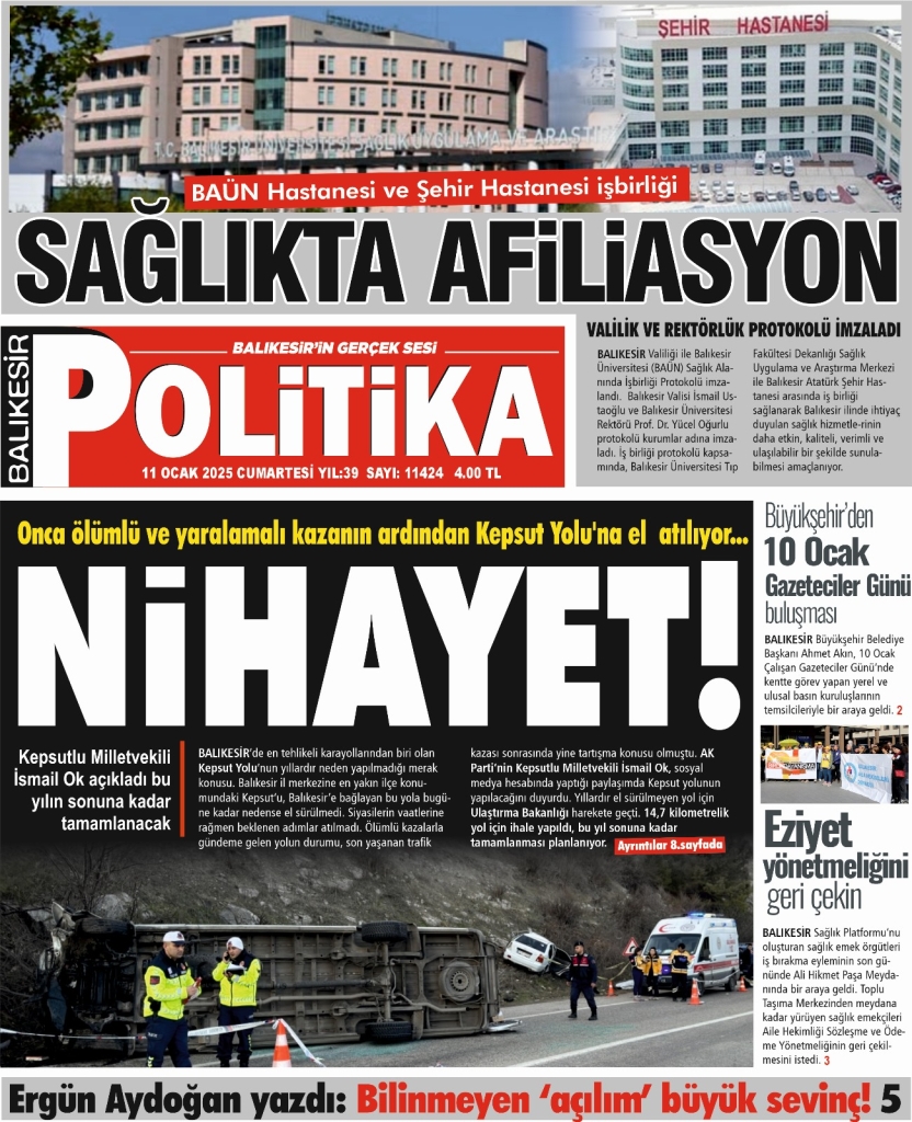 Balıkesir Politika Gazetesi