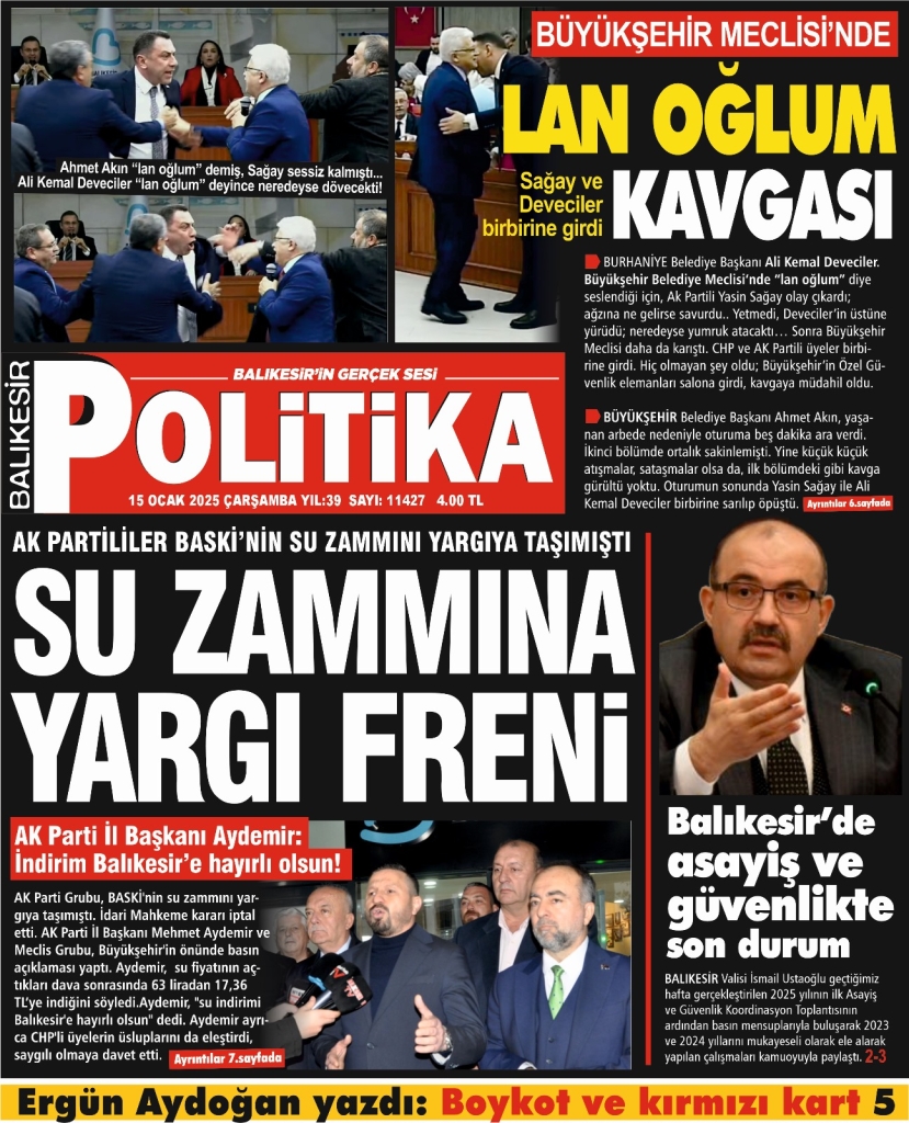 Balıkesir Politika Gazetesi