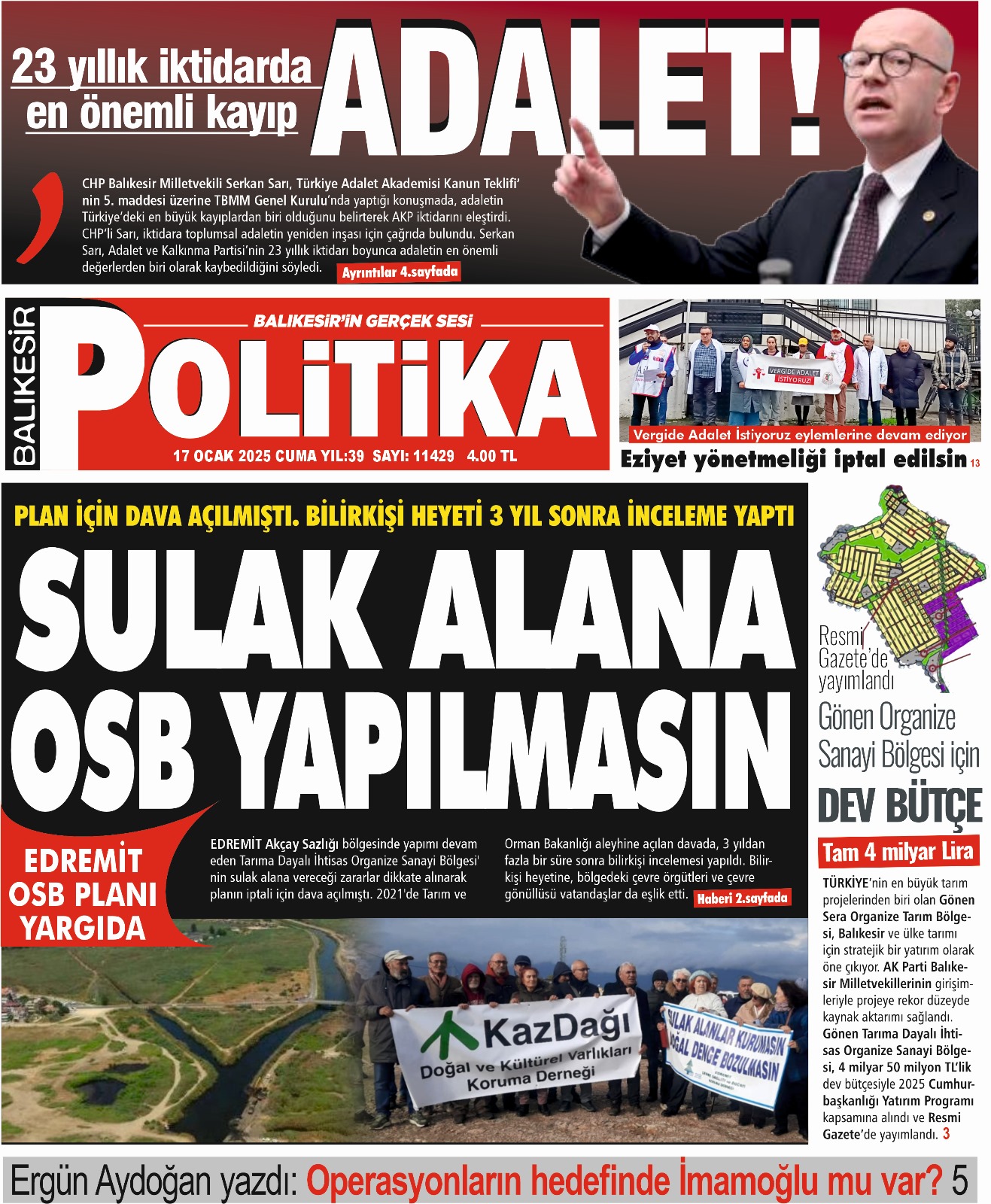 Balıkesir Politika Gazetesi