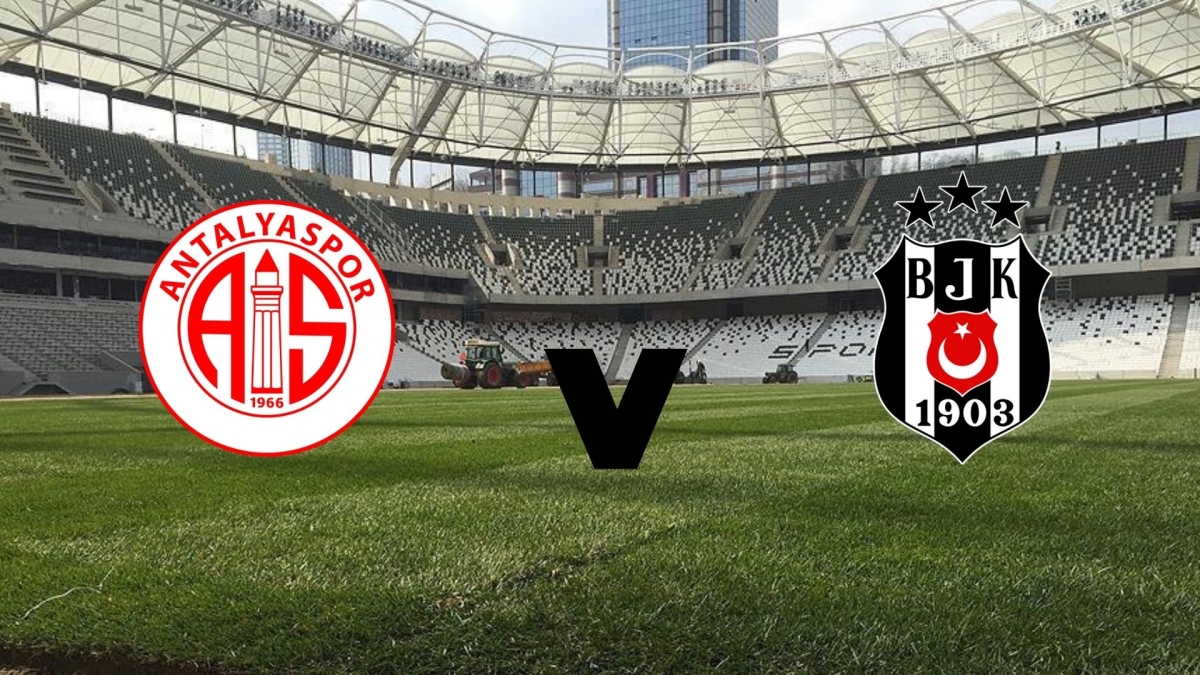 Antalyaspor - Beşiktaş maçının ilk 11'leri belli oldu!