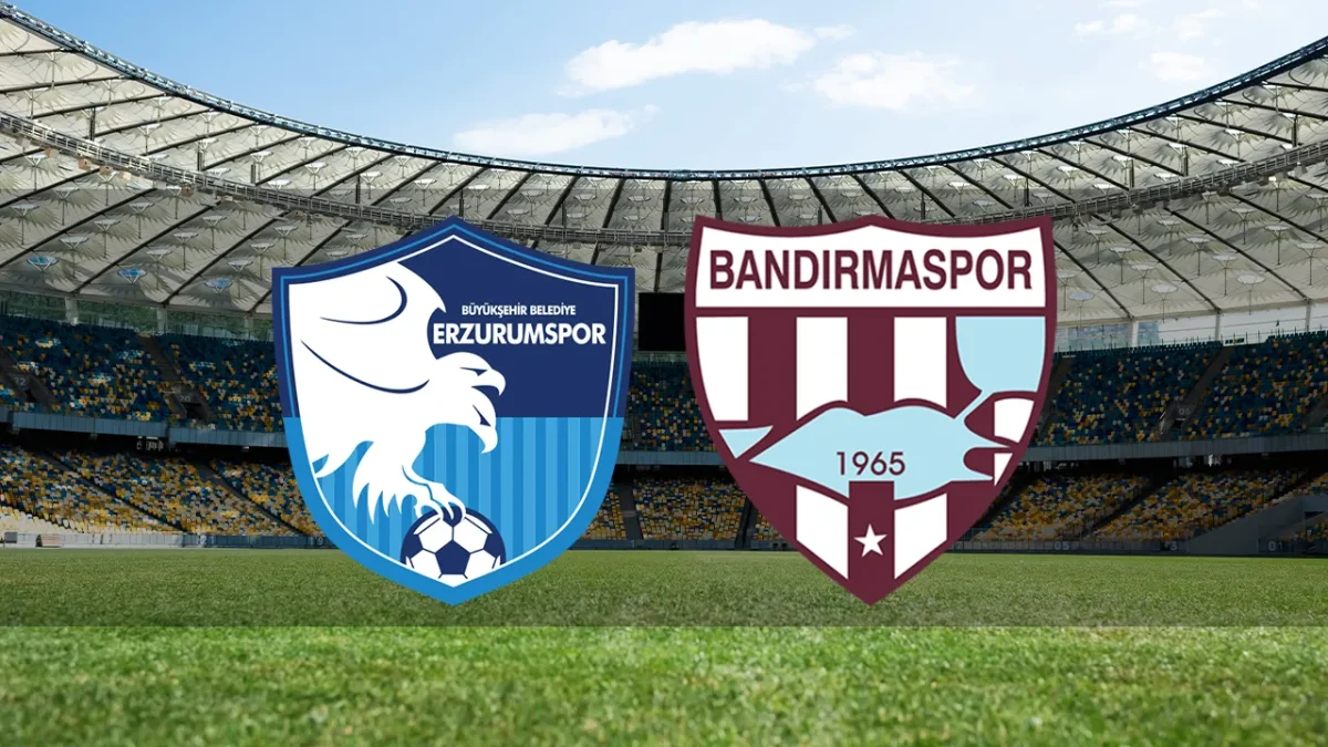 Erzurumspor-Bandırmaspor maçı ne zaman? Saat kaçta?