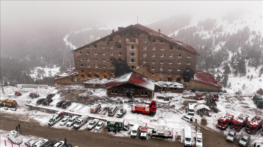 Bolu Kartalkaya'daki otel yangınında hayatını kaybedenlerin sayısı 79 oldu!