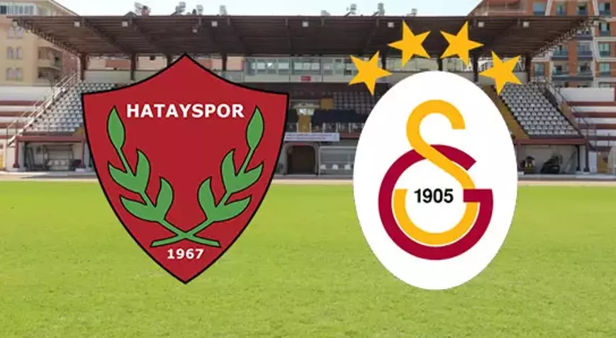 Hatayspor – Galatasaray maçı ne zaman? Saat kaçta? Hangi kanal gösterecek?