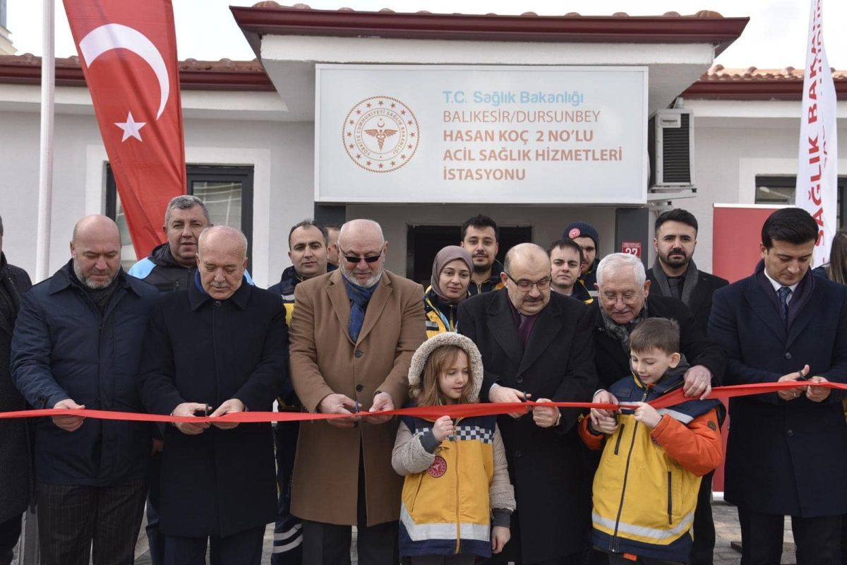 Dursunbey’de Yeni Acil Sağlık Hizmetleri İstasyonu Açıldı