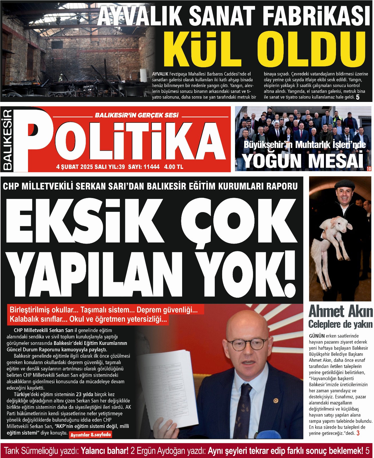 Balıkesir Politika Gazetesi