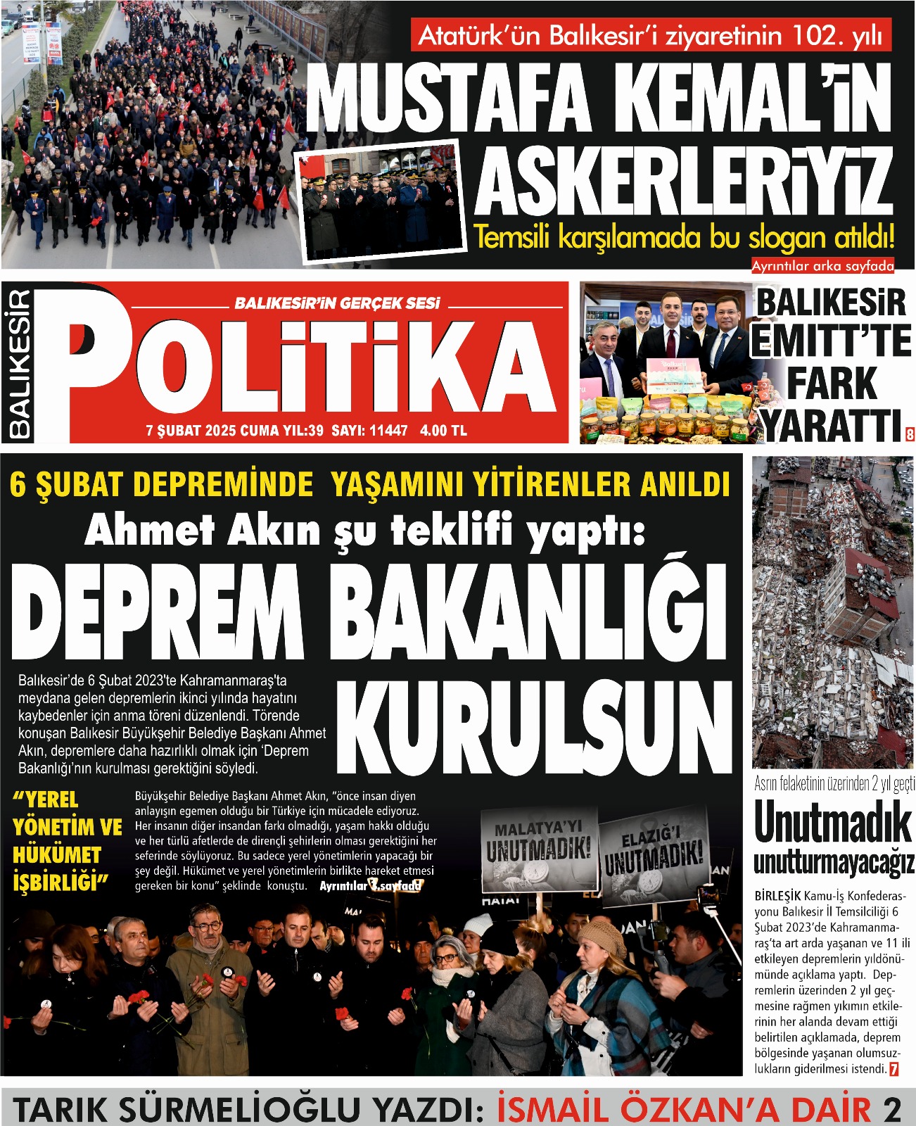 Balıkesir Politika Gazetesi