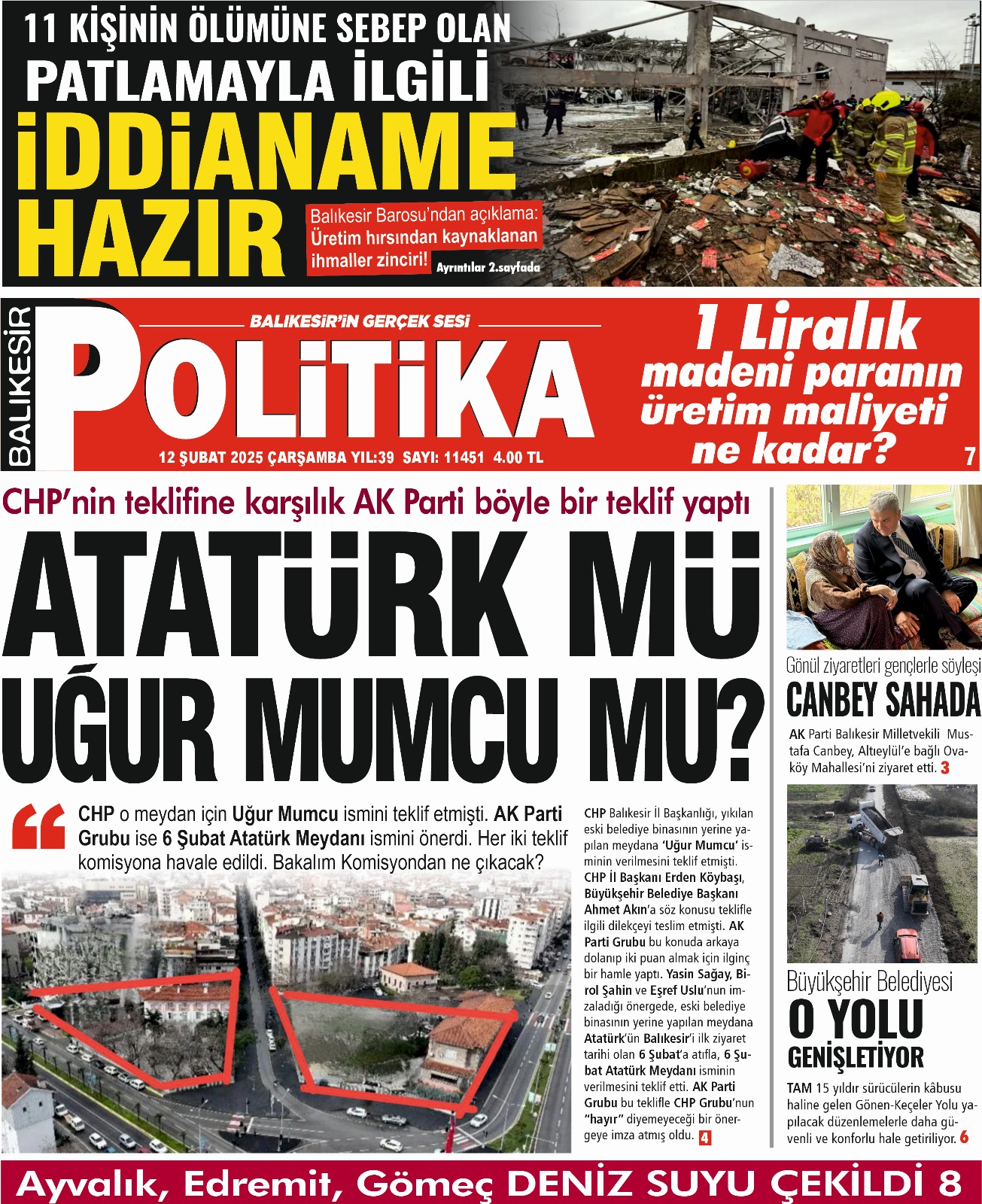 Balıkesir Politika Gazetesi