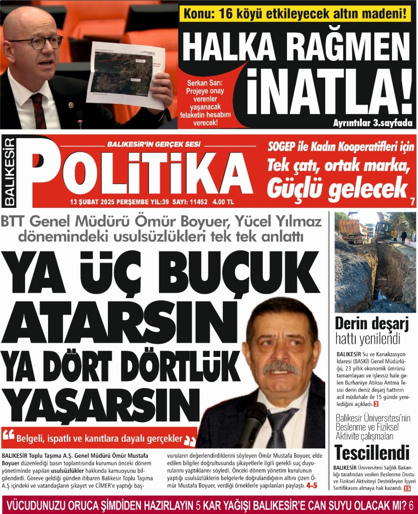 Balıkesir Politika Gazetesi