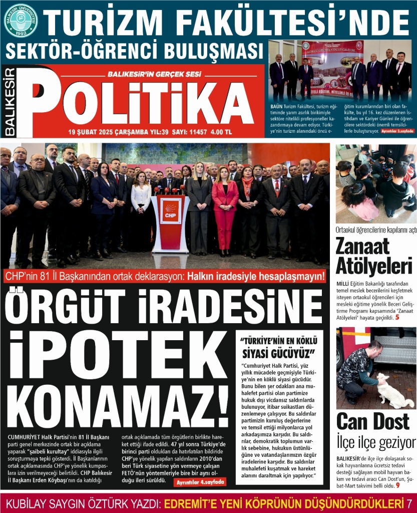 Balıkesir Politika Gazetesi