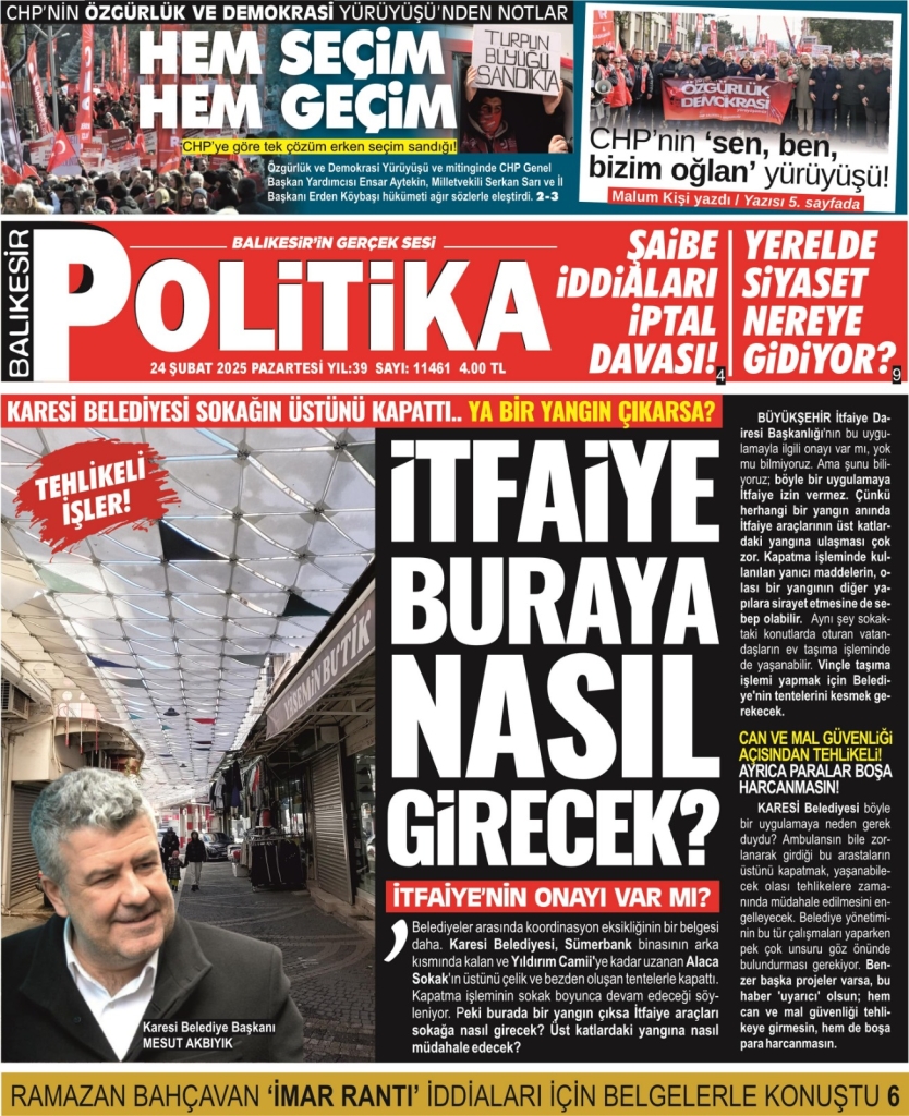 Balıkesir Politika Gazetesi