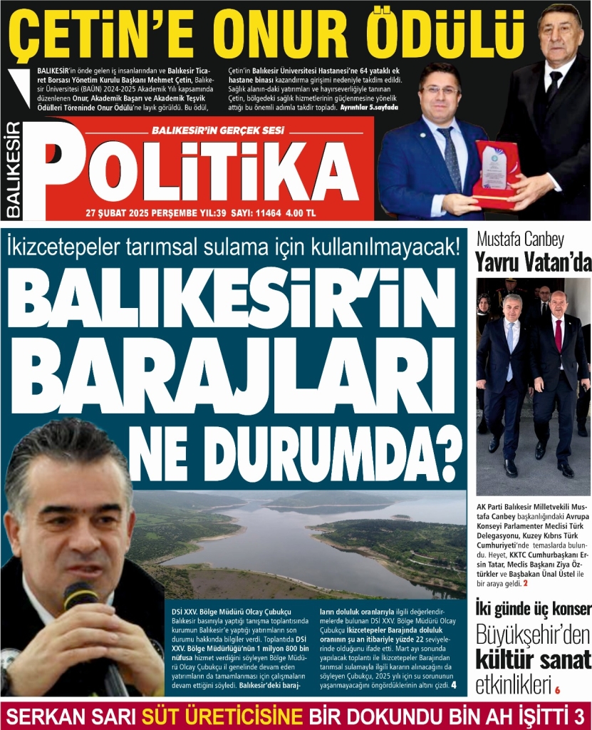 Balıkesir Politika Gazetesi