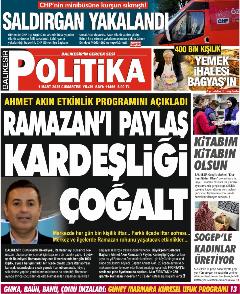 Balıkesir Politika Gazetesi