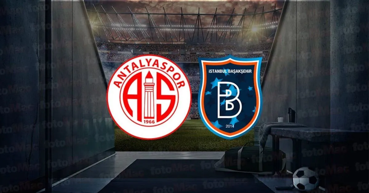 Antalyaspor - Başakşehir maçı ne zaman? Saat kaçta? Hangi kanalda? İşte maçın detayları: