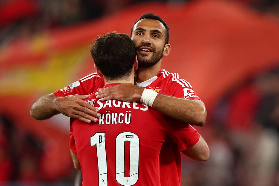 Kerem'den asist, Orkun'dan gol! Benfica 3-0 kazandı!