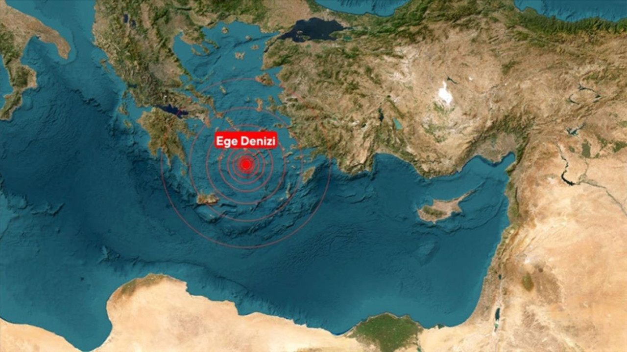 Bodrum açıklarında 3,8 büyüklüğünde deprem! Ege Denizi sallanıyor!