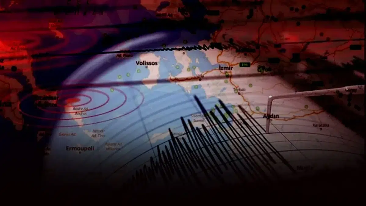 Ege Denizi yine sallandı! 4,4 büyüklüğünde deprem meydana geldi!