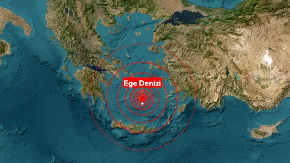 Ege Denizi'nde Art Arda Depremler!