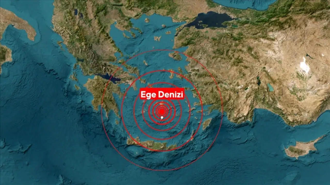 Ege Denizi'nde Art Arda Depremler!